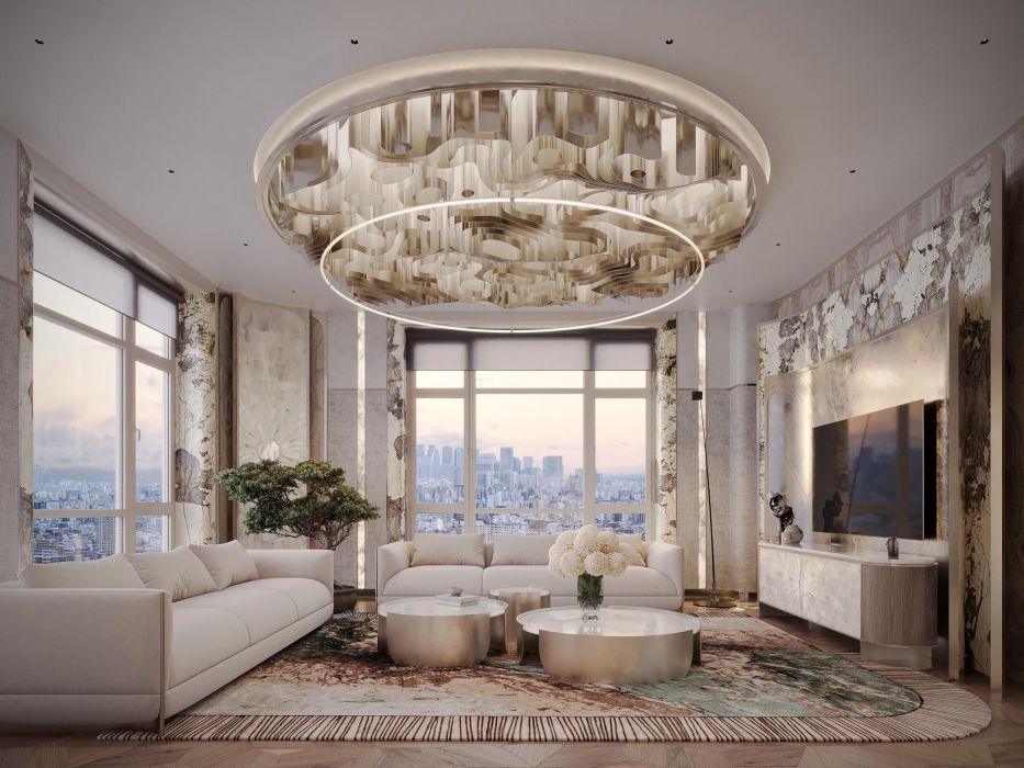 Projects - Apartment Interior Design - 176 Sq.m. Modern Classic With Patagonian Elements - A photo  1