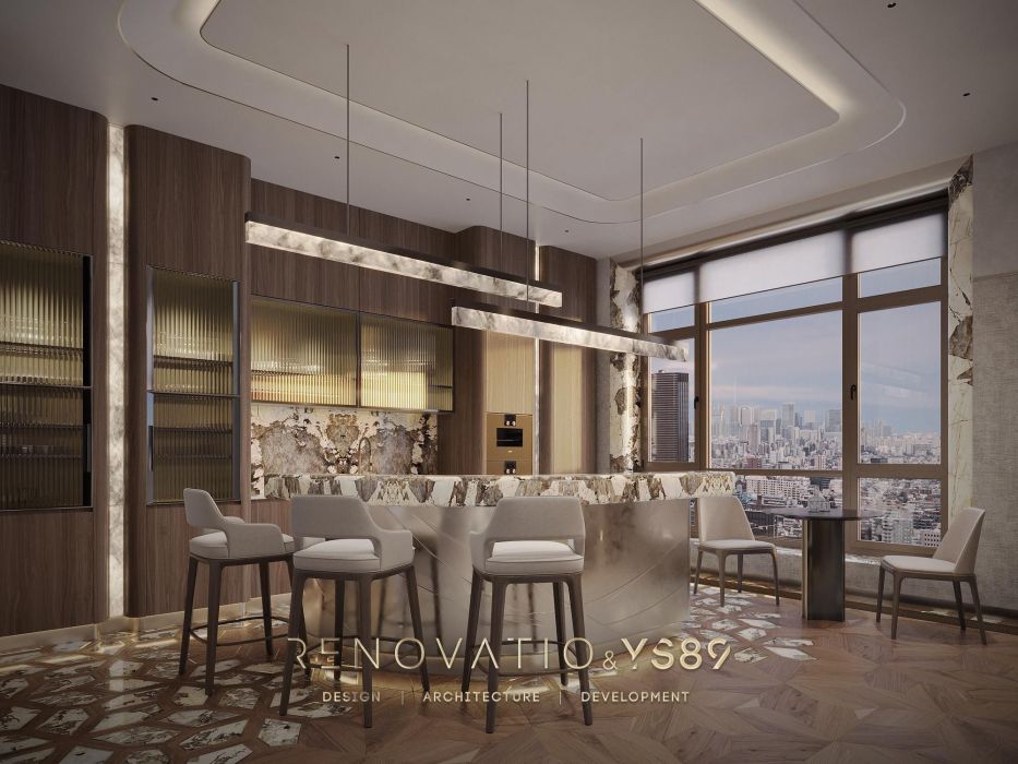 Projects - Apartment Interior Design - 176 Sq.m. Modern Classic With Patagonian Elements - A photo  8