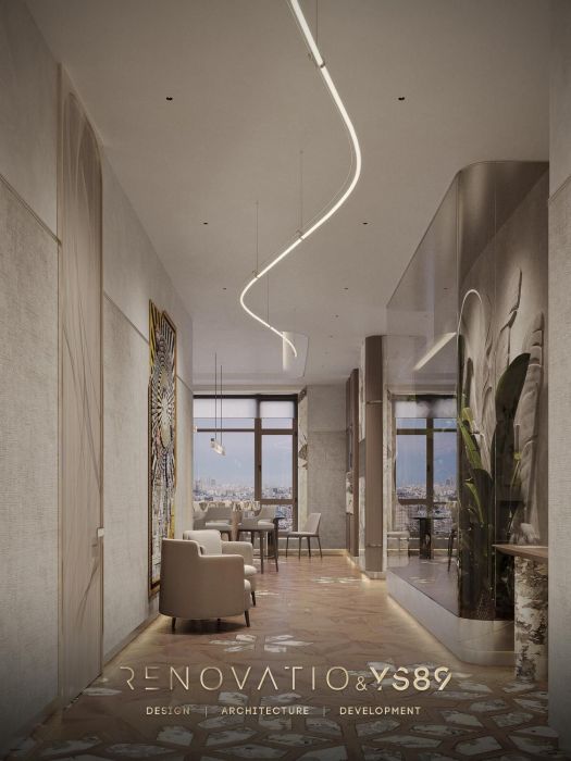 Projects - Apartment Interior Design - 176 Sq.m. Modern Classic With Patagonian Elements - A photo  13