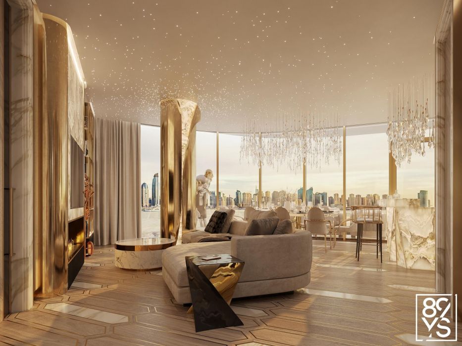 Projects - Apartment Interior Design - Dubai Hills 250 Sq.m. - A photo  15