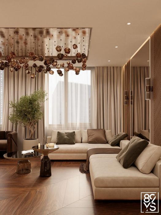 Projects - Apartment Interior Design - Apartment 70 Sq.m. - A photo  4