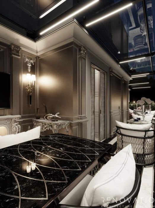 Projects - Apartment Interior Design - Boulevard Fountains Rc, 220 Sq.m. - A photo  19