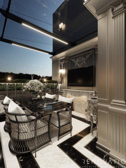 Projects - Apartment Interior Design - Boulevard Fountains Rc, 220 Sq.m. - A photo  24