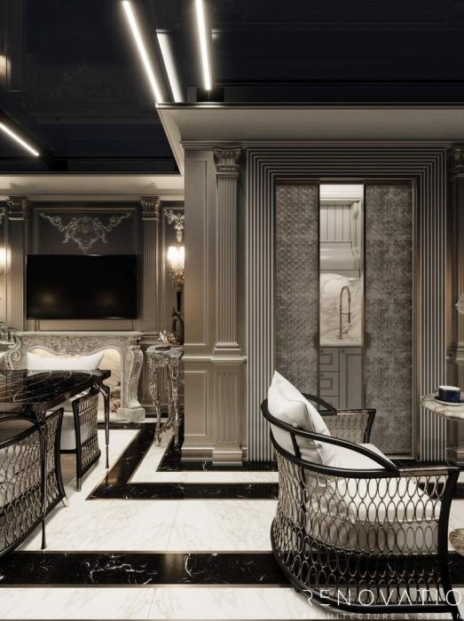 Projects - Apartment Interior Design - Boulevard Fountains Rc, 220 Sq.m. - A photo  27