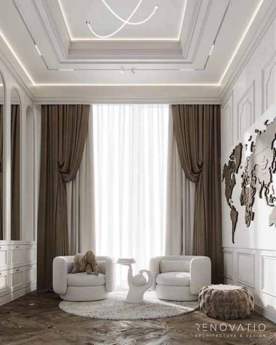 Projects - Apartment Interior Design - Boulevard Fountains Rc, 220 Sq.m. - A photo  52