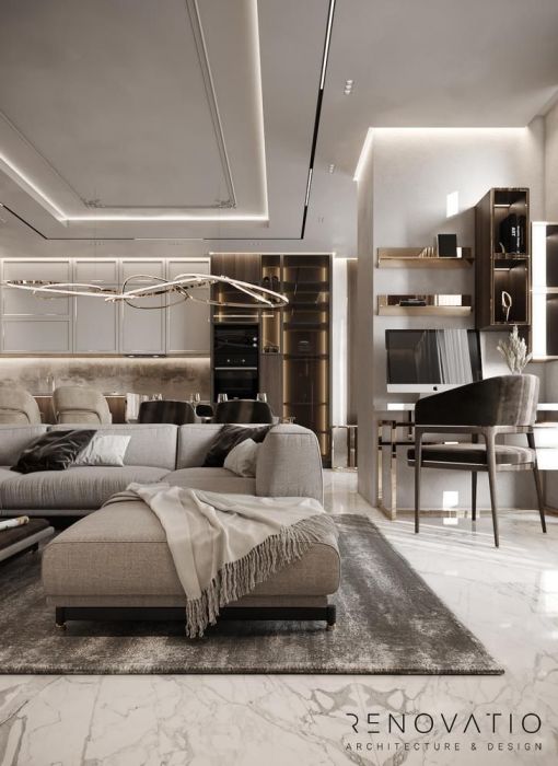Projects - Apartment Interior Design - New Project 110 Sq.m. - A photo  17