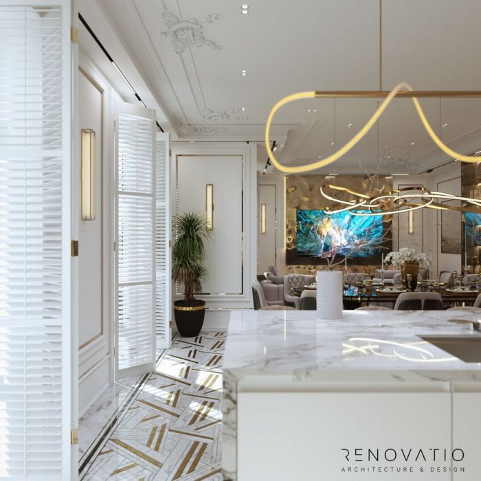 Projects - Apartment Interior Design - Vosdvizhenka Rc 300 Sq.m. - A photo  9