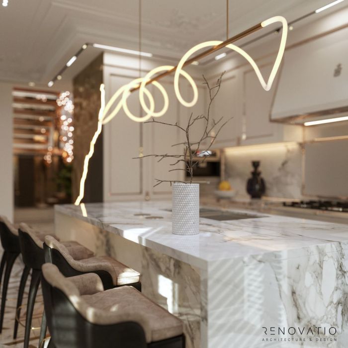 Projects - Apartment Interior Design - Vosdvizhenka Rc 300 Sq.m. - A photo  13