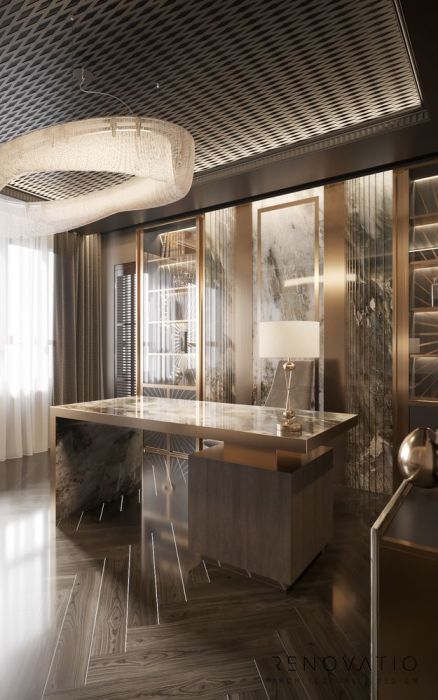 Projects - Apartment Interior Design - Vosdvizhenka Rc 300 Sq.m. - A photo  17