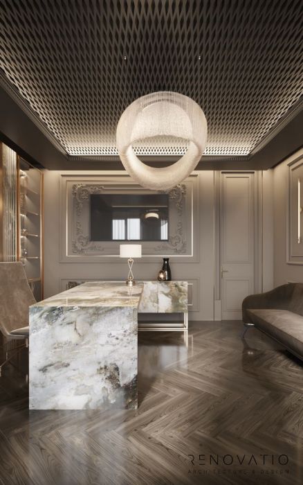 Projects - Apartment Interior Design - Vosdvizhenka Rc 300 Sq.m. - A photo  20