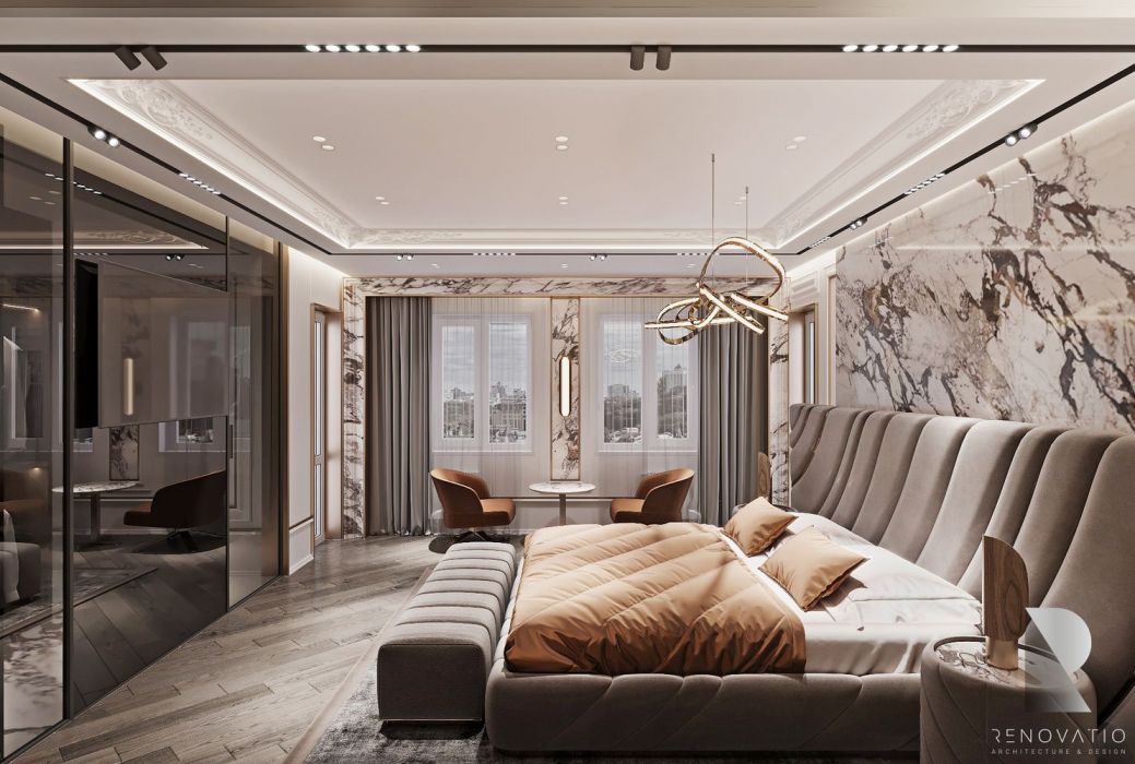 Projects - Apartment Interior Design - Vosdvizhenka Rc 300 Sq.m. - A photo  29