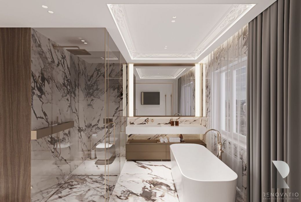 Projects - Apartment Interior Design - Vosdvizhenka Rc 300 Sq.m. - A photo  32