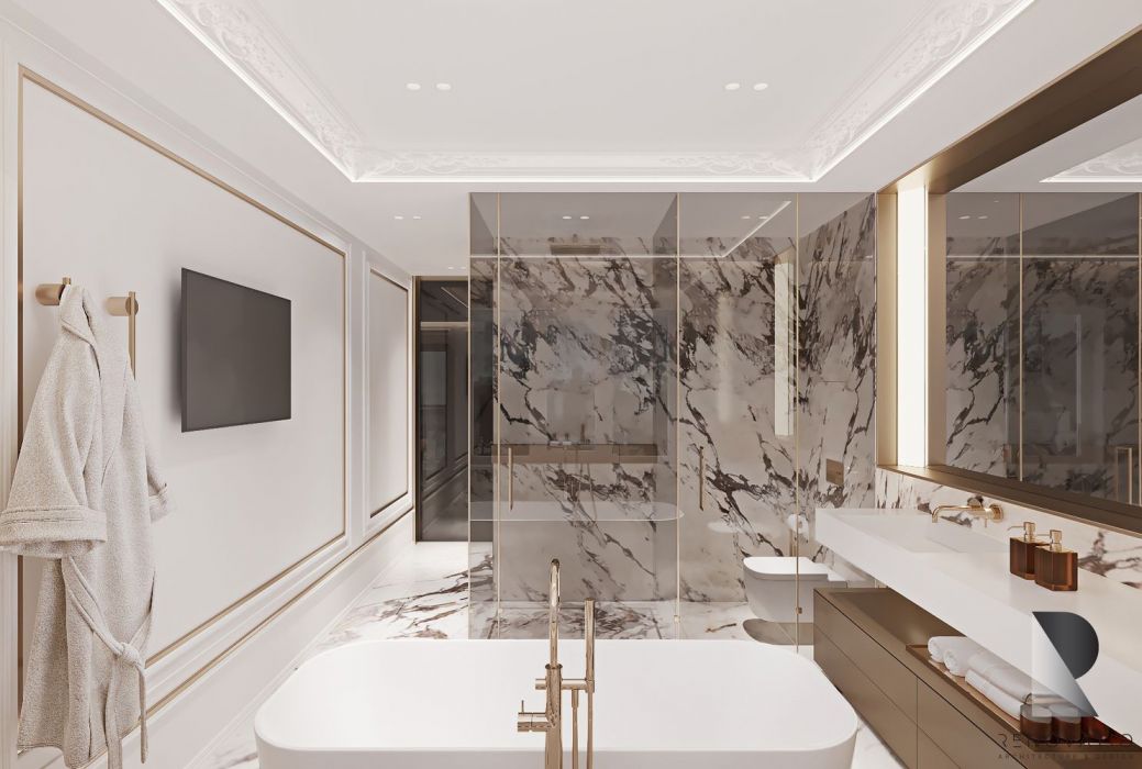 Projects - Apartment Interior Design - Vosdvizhenka Rc 300 Sq.m. - A photo  33