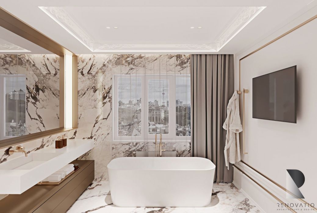 Projects - Apartment Interior Design - Vosdvizhenka Rc 300 Sq.m. - A photo  34