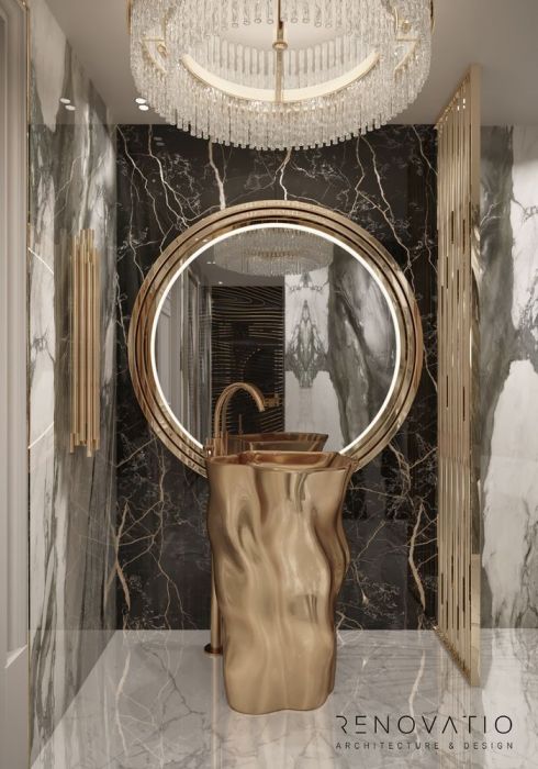 Projects - Apartment Interior Design - Vosdvizhenka Rc 300 Sq.m. - A photo  42