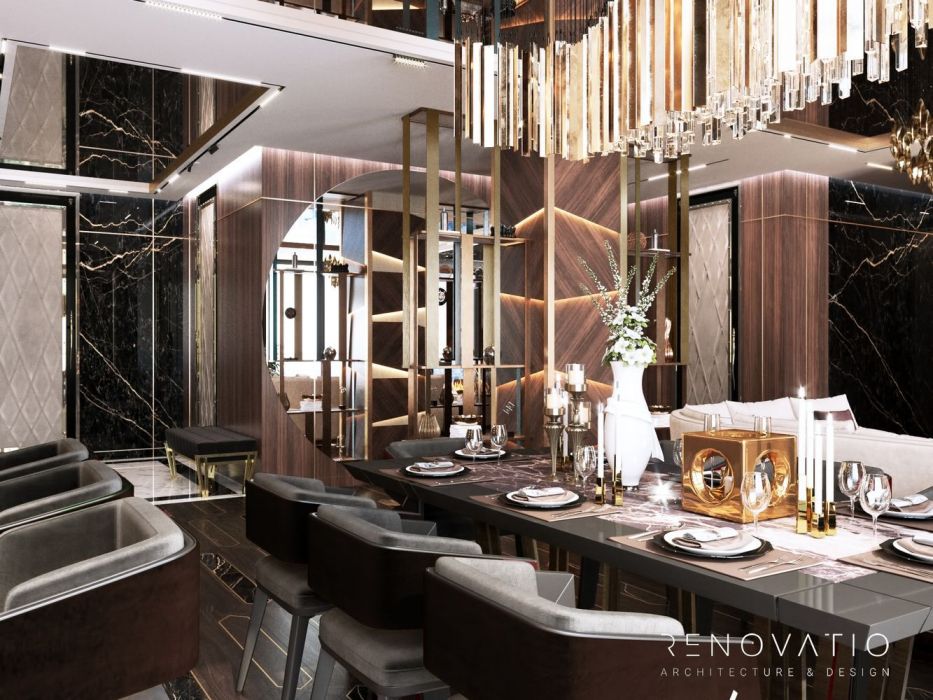 Projects - Apartment Interior Design - Diadans Rc 317 Sq.m. - A photo  14