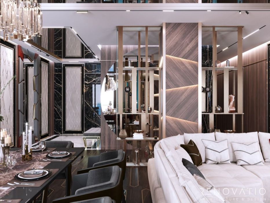 Projects - Apartment Interior Design - Diadans Rc 317 Sq.m. - A photo  16