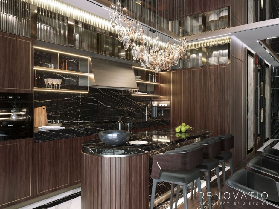 Projects - Apartment Interior Design - Diadans Rc 317 Sq.m. - A photo  23