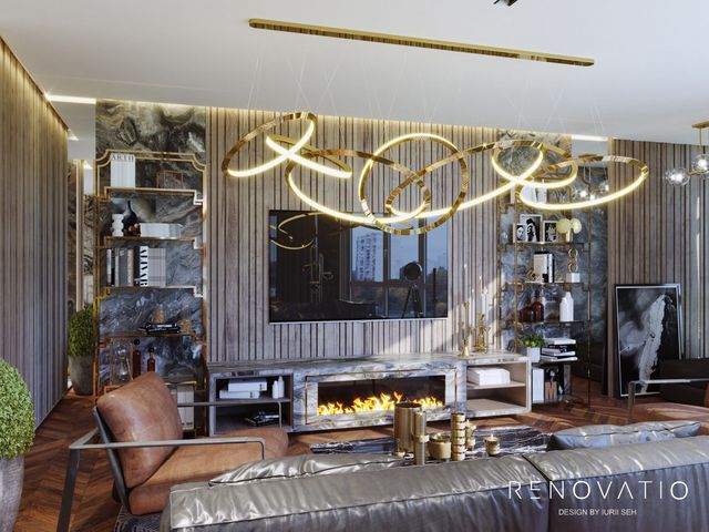 Projects - Apartment Interior Design - Novopecherski Lypky Rc - A photo  1