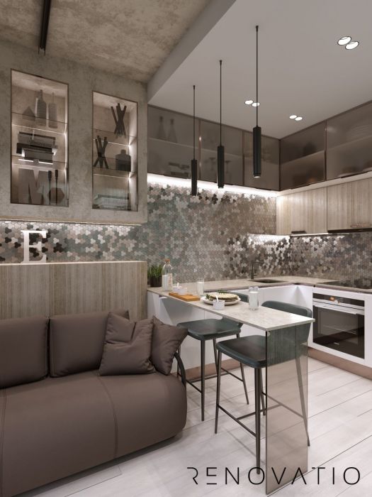 Projects - Apartment Interior Design - Novopecherski Lypky Rc - A photo  1