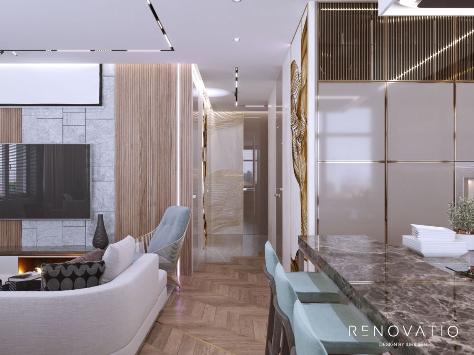 Projects - Apartment Interior Design - Novopecherski Lypky - A photo  12