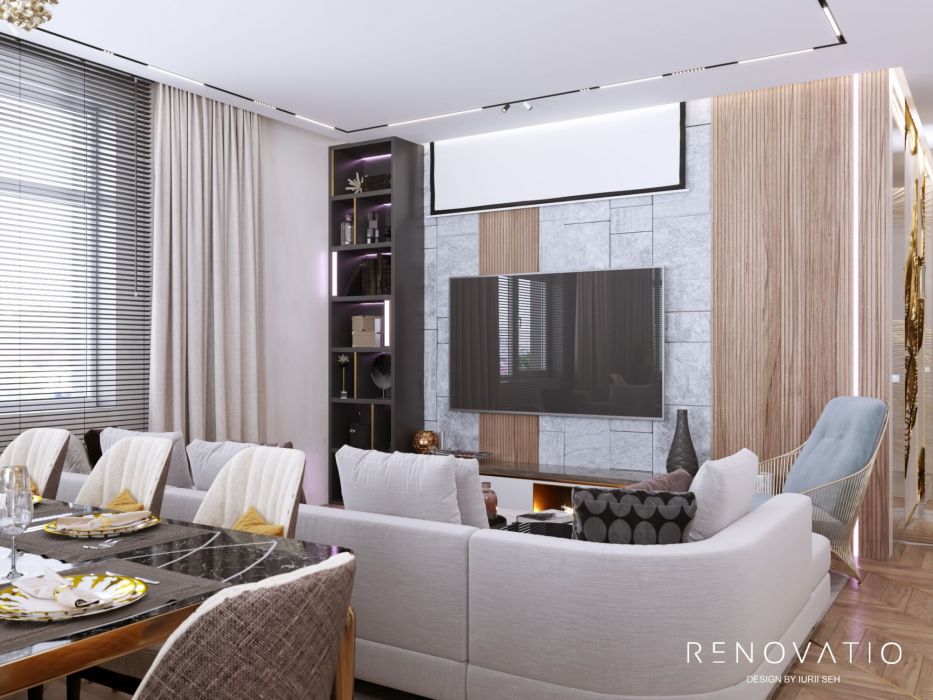 Projects - Apartment Interior Design - Novopecherski Lypky - A photo  14