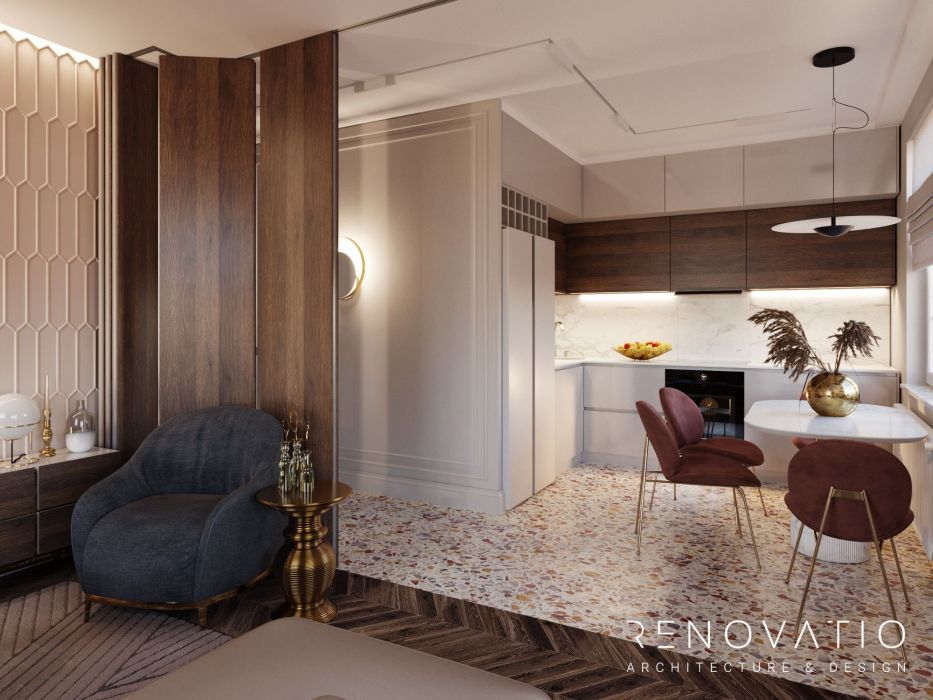 Projects - Apartment Interior Design - Tetris Hall Rc - A photo  1