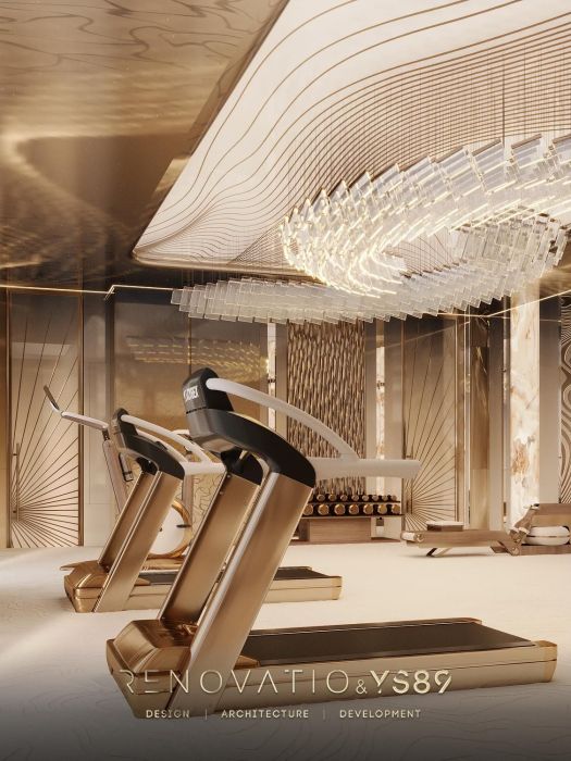 Projects - Interior Design Of Houses - In-House Spa With Gym, Swimming Pool - A photo  6
