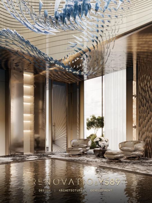 Projects - Interior Design Of Houses - In-House Spa With Gym, Swimming Pool - A photo  12