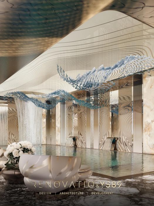 Projects - Interior Design Of Houses - In-House Spa With Gym, Swimming Pool - A photo  15