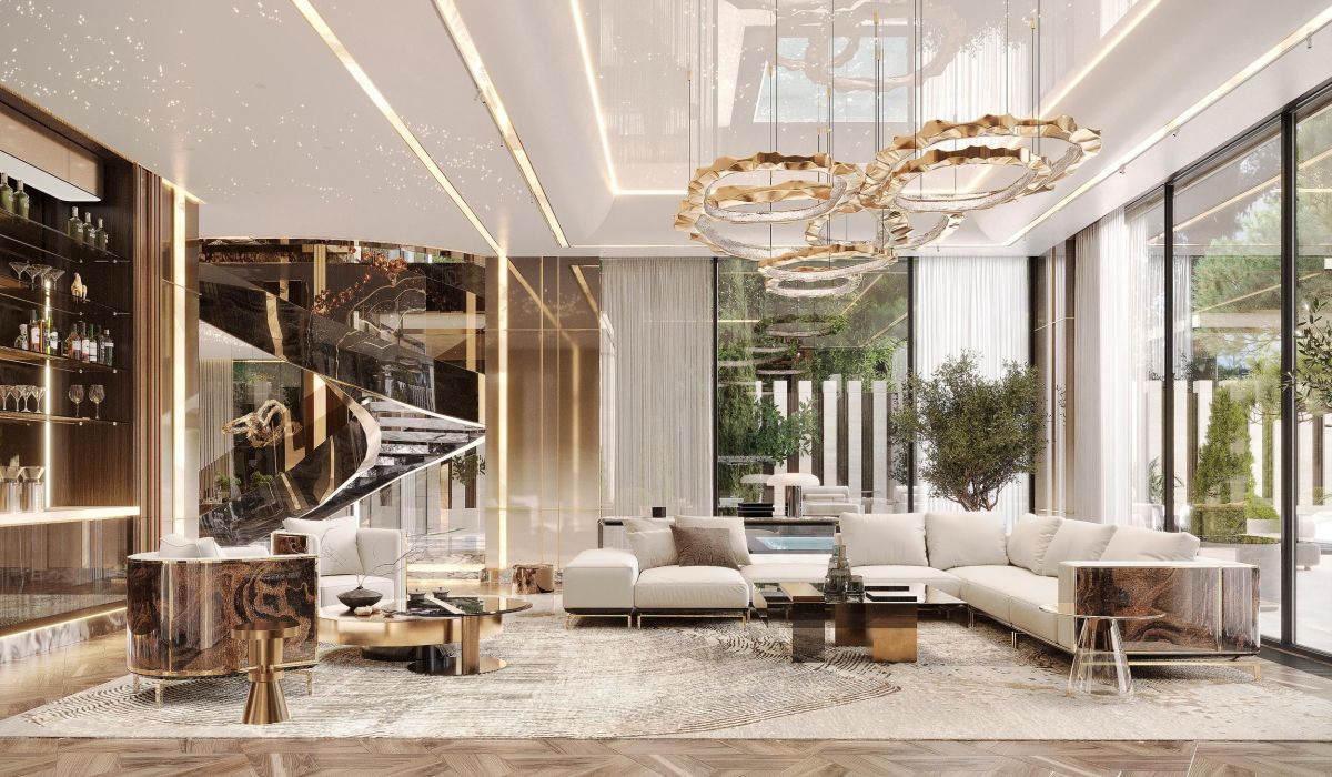 Projects - Interior Design Of Houses - House 820 Sq.m. - A photo  1