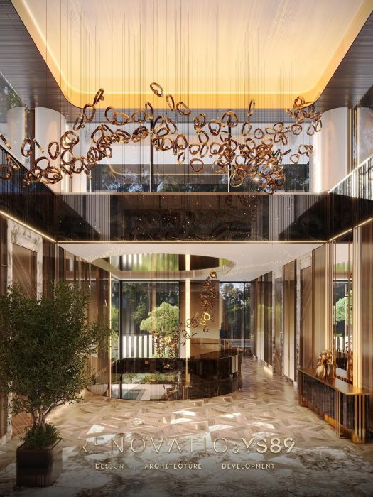 Projects - Interior Design Of Houses - House 820 Sq.m. - A photo  4