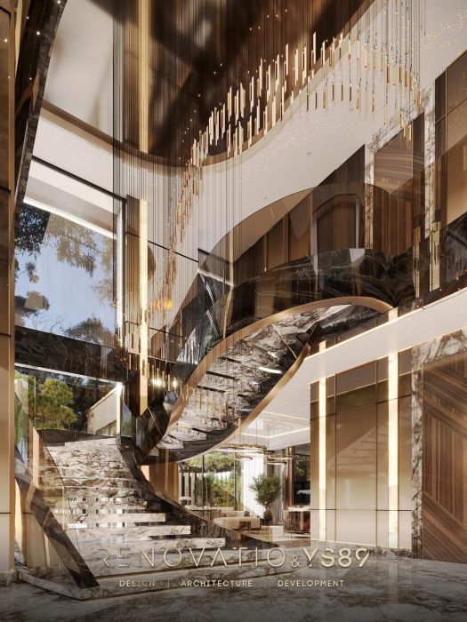 Projects - Interior Design Of Houses - House 820 Sq.m. - A photo  8