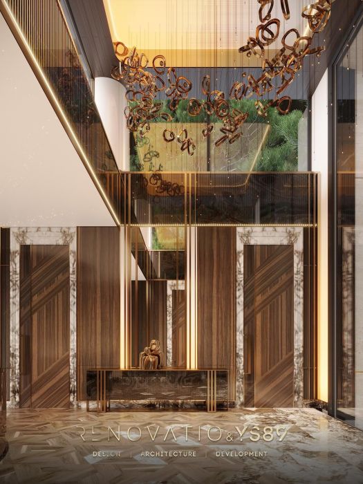 Projects - Interior Design Of Houses - House 820 Sq.m. - A photo  9