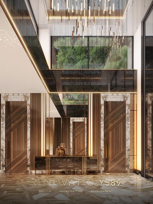 Projects - Interior Design Of Houses - House 820 Sq.m. - A photo  11