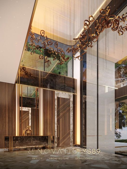 Projects - Interior Design Of Houses - House 820 Sq.m. - A photo  17