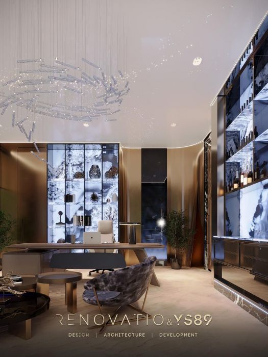 Projects - Interior Design Of Houses - House 820 Sq.m. - A photo  27