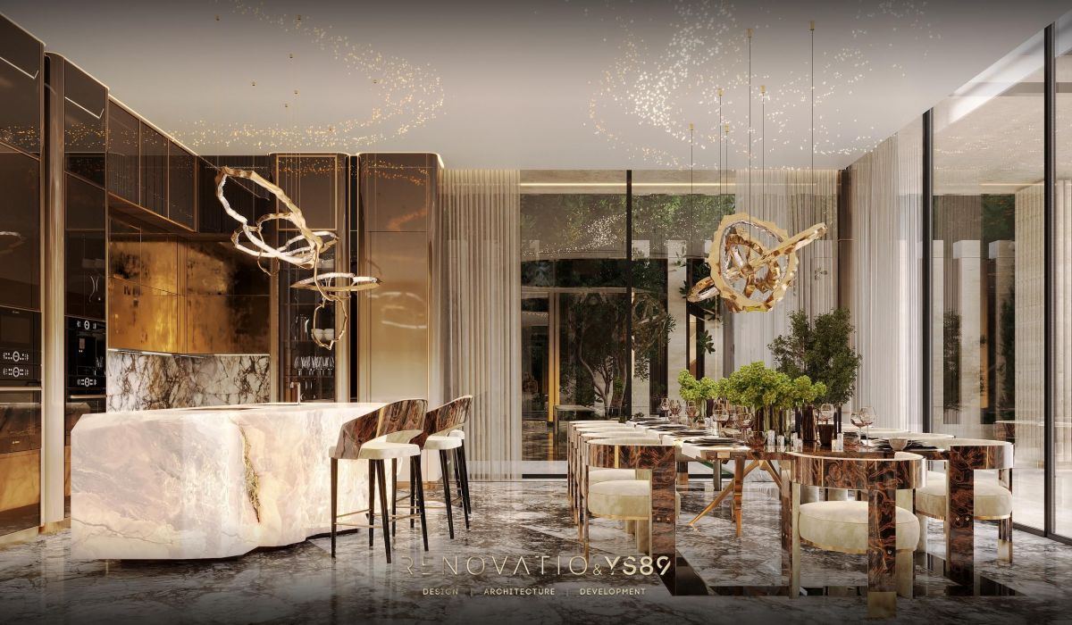 Projects - Interior Design Of Houses - House 820 Sq.m. - A photo  34