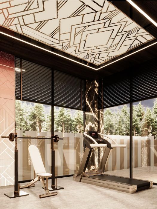 Projects - Interior Design Of Houses - House Design 290 Sq.m. - A photo  12