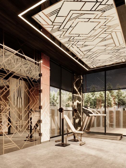 Projects - Interior Design Of Houses - House Design 290 Sq.m. - A photo  16