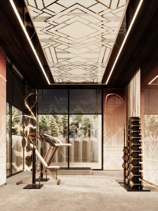 Projects - Interior Design Of Houses - House Design 290 Sq.m. - A photo  17