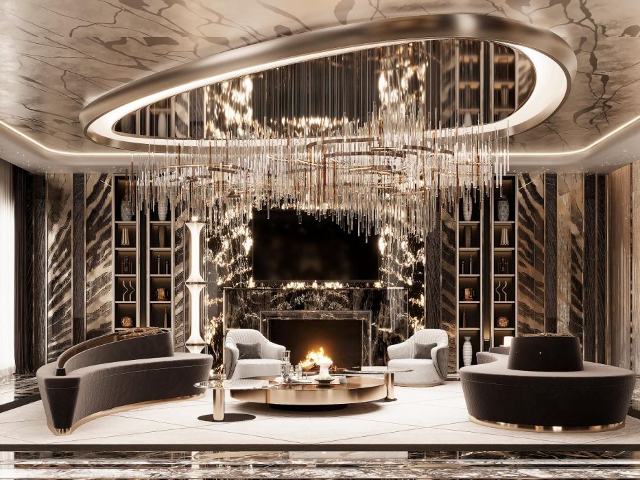 Projects - Interior Design Of Houses - House In A Modern Luxury Style 1280 Sq.m. - A photo  1