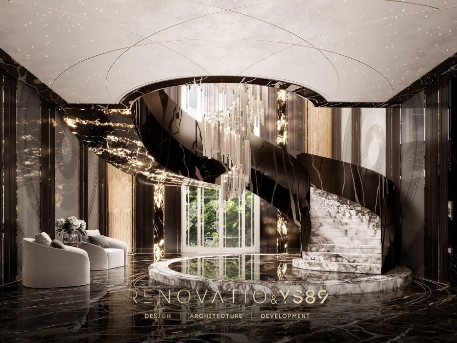 Projects - Interior Design Of Houses - House In A Modern Luxury Style 1280 Sq.m. - A photo  3