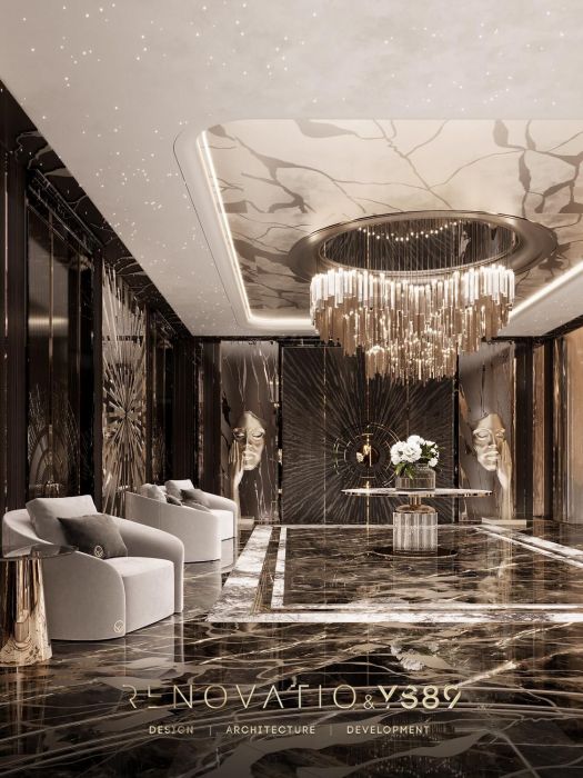 Projects - Interior Design Of Houses - House In A Modern Luxury Style 1280 Sq.m. - A photo  4