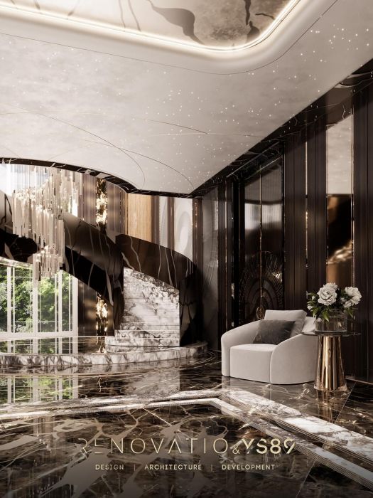 Projects - Interior Design Of Houses - House In A Modern Luxury Style 1280 Sq.m. - A photo  11