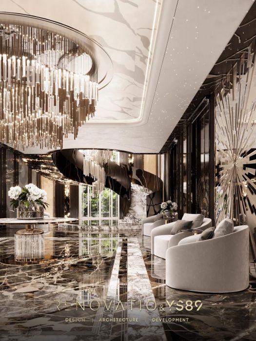 Projects - Interior Design Of Houses - House In A Modern Luxury Style 1280 Sq.m. - A photo  12