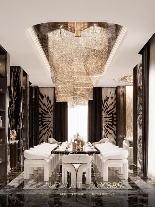Projects - Interior Design Of Houses - House In A Modern Luxury Style 1280 Sq.m. - A photo  13