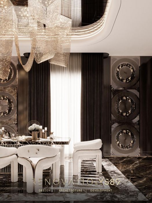 Projects - Interior Design Of Houses - House In A Modern Luxury Style 1280 Sq.m. - A photo  16