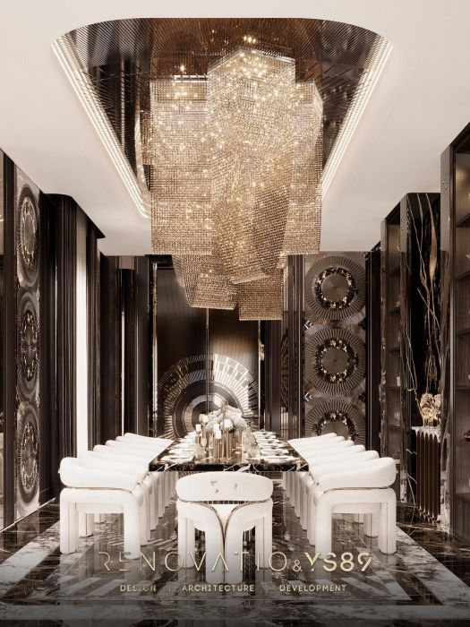 Projects - Interior Design Of Houses - House In A Modern Luxury Style 1280 Sq.m. - A photo  23