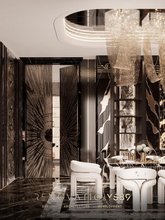 Projects - Interior Design Of Houses - House In A Modern Luxury Style 1280 Sq.m. - A photo  27
